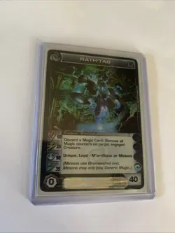 Chaotic TCG - Rath’tab Ultra Rare First Edition Foil Card (60/25/90/35) - Image 3