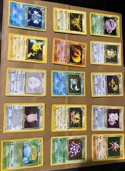 Base Set Holo Pokemon Card Lot - Image 3