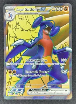 Cynthia's Garchomp ex Holofoil Promo SV: Scarlet & Violet Promo Cards 204 NM - Image 1
