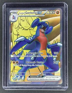 Cynthia's Garchomp ex Holofoil Promo SV: Scarlet & Violet Promo Cards 204 NM - Image 3