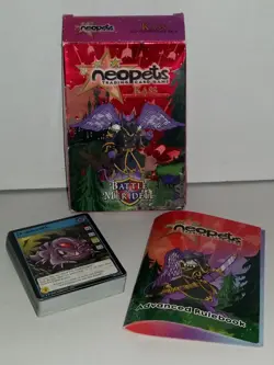 Neopets Trading Card Game TCG Battle for Meridell with Draik Skeleton Unplayed - Image 1