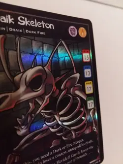 Neopets Trading Card Game TCG Battle for Meridell with Draik Skeleton Unplayed - Image 5