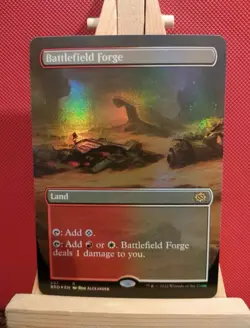 Battlefield Forge (Borderless) The Brothers' War Foil - Image 1