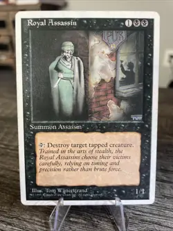 Magic The Gathering - Royal Assassin - 1995 4th Edition - Image 1
