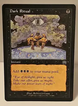 🔥🔥 Dark Ritual 🔥🔥 MTG Mercadian Masques MT/NM Regular Magic The Gathering - Image 1