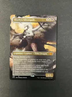 Shadrix Silverquill - Strixhaven - Extended Art - MTG - MAGIC THE GATHERING - Image 1