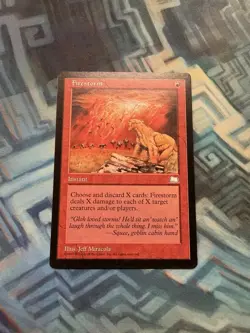 MTG Firestorm EX/LP+ Weatherlight - Image 1