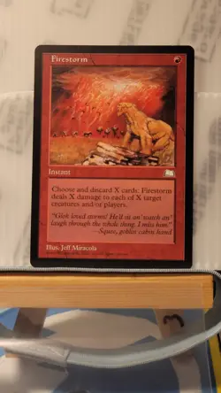 Mtg FIRESTORM NM Weatherlight Reserve List -Argo- - Image 5