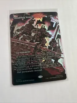 Doubling Season Borderless Teenage Mutant Ninja Turtles MTG Foil - Image 1