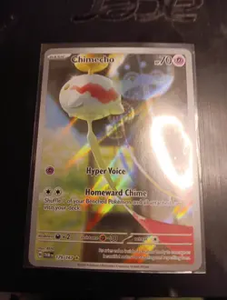 Pokemon TCG Chimecho Holo Card 179/167 Twilight Masquerade Series - Image 1