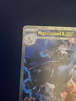 Pokemon Mega Charizard X ex SIR 125/094 - Phantasmal Flames Excellent ENGLISH - Image 3