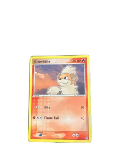 Pokemon TCG Growlithe EX FireRed & LeafGreen 64 Regular Common LP - Image 1
