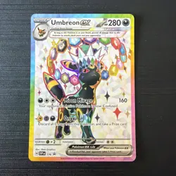 🔥 2025 Pokemon Prismatic Umbreon ex PROMO #176 NM+🔥 - Image 1