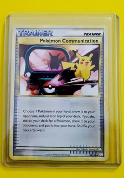 Pokemon TCG Pokemon Communication Heartgold Soulsilver 98 Regular Cross Hatch H… - Image 1