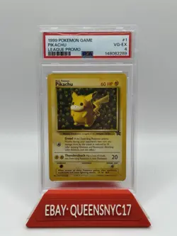 Pokemon Pikachu (1999) League Promo #1 PSA 4 Nintendo Promo Card - Image 1
