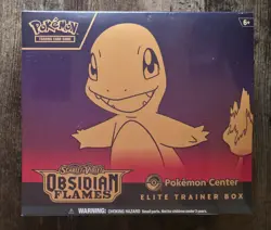 Obsidian Flames Pokemon Center ETB Elite Trainer Box - PC TCG - Factory Sealed - Image 1