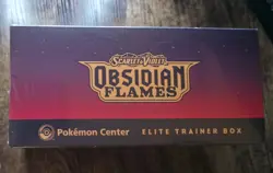 Obsidian Flames Pokemon Center ETB Elite Trainer Box - PC TCG - Factory Sealed - Image 3