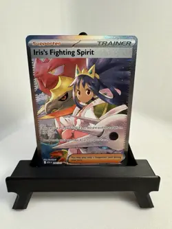 Pokemon Iris's Fighting Spirit Holo #292/217 SIR English - Image 1