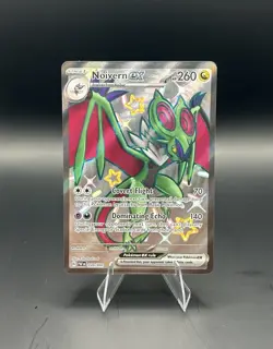 Pokemon SV: Paldean Fates - Noivern EX 220/091 Shiny Full Art Ultra Rare Holo - Image 1