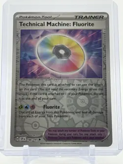 2024 Pokemon TECHNICAL MACHINE: FLUORITE #188/191 Reverse Holo - SSP - NP 🔥 - Image 1