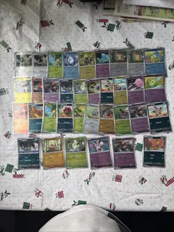 Pokemon Black Bolt While Flare 35 Card MASTERBALL LOT BULK NM #2 - Image 1