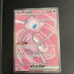 Mew EX 193/165 Scarlet & Violet 151 Ultra Rare NM Condition Pokemon TCG - Image 1