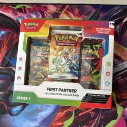 Pokemon TCG First Partner Illustration Collection Series 1 Promo Box 2025 - Image 1