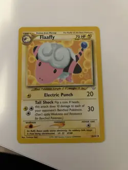 Pokemon TCG Flaaffy Neo Revelation 28/64 - Image 1