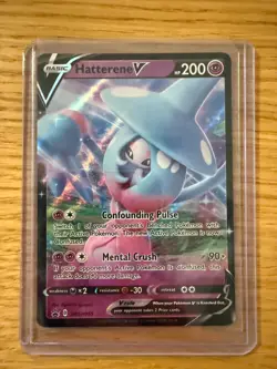 Pokemon Hatterene V SWSH055 SWSH Black Star Promos Promo NM-Mint - Image 1
