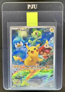 2023 Pokemon SV Black Star Promos - SVP EN Pikachu #027 - Image 1