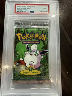 1999 Pokemon Jungle PSA Art Set 3 Packs – Flareon Scyther Wigglytuff Mint - Image 3