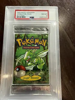 1999 Pokemon Jungle PSA Art Set 3 Packs – Flareon Scyther Wigglytuff Mint - Image 5