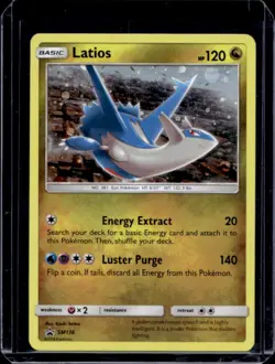 2016-19 Pokemon SM Black Star Promos Latios Holo #SM136 - Image 1
