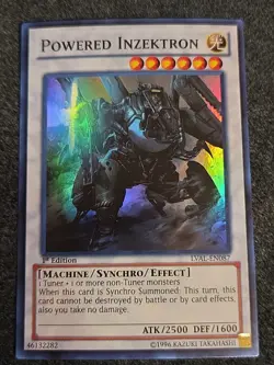 Yugioh! LP Powered Inzektron - LVAL-EN087 - Super Rare - 1st Edition - Image 1