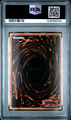 2005 YU-GI-OH! STRUCTURE DECK DRAGON'S ROAR RED-EYES DARKNESS DRAGON PSA 8 - Image 2