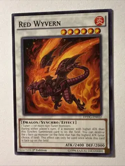 Yugioh - Red Wyvern (DPDG-EN032) - Common 1st Edition NM/VLP - Image 1