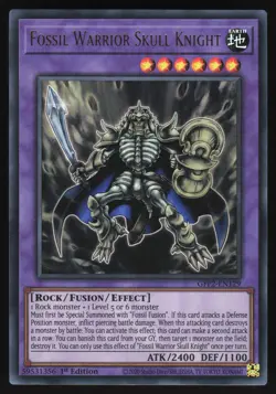Fossil Warrior Skull Knight - GFP2-EN129 - Ultra Rare - 1st Edition Yugioh - Image 1