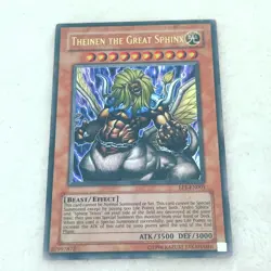 Yugioh! MP Theinen the Great Sphinx - EP1-EN001 - Ultra Rare - Promo Edition Mod - Image 1