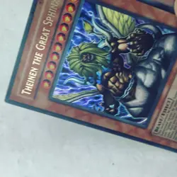 Yugioh! MP Theinen the Great Sphinx - EP1-EN001 - Ultra Rare - Promo Edition Mod - Image 2