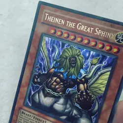 Yugioh! MP Theinen the Great Sphinx - EP1-EN001 - Ultra Rare - Promo Edition Mod - Image 3