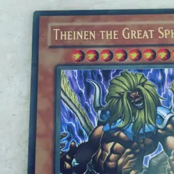 Yugioh! MP Theinen the Great Sphinx - EP1-EN001 - Ultra Rare - Promo Edition Mod - Image 4