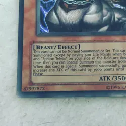 Yugioh! MP Theinen the Great Sphinx - EP1-EN001 - Ultra Rare - Promo Edition Mod - Image 5