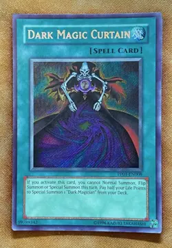 Yugioh Dark Magic Curtain PP01-EN008 Secret Rare NM - Image 1