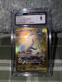 Pokemon TCG Miraidon ex Scarlet & Violet Base Set 253/198 Hyper Rare CGC 9 - Image 1