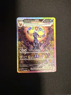 Pokemon Umbreon ex 161/131 Sv: Prismatic Evolutions Full Art Holo 280 HP - Image 1