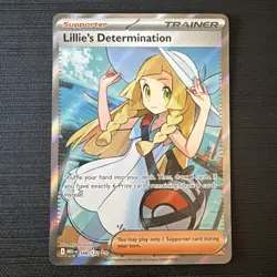 🔥 Pokemon TCG Lillie’s Determination 169/132 Mega Evolution Ultra Rare - NM 🔥 - Image 1