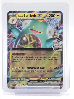 IONO'S BELLIBOLT EX 2025 POKEMON JOURNEY TOGETHER DOUBLE RARE 053/159 Q2268 - Image 1