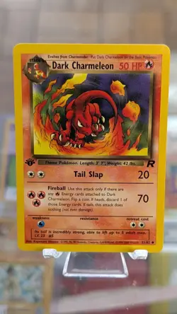 Pokemon Team Rocket 1st Edition | 32/82 | Dark Charmeleon | Non Holo | LP - Image 1