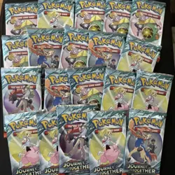 Pokemon Journey Together Booster Packs Sealed Lot of 20 - Image 1