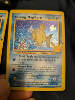 Pokemon Shining Magikarp "ERROR NO TEXTURE Celebrations Classic Collection Promo - Image 1